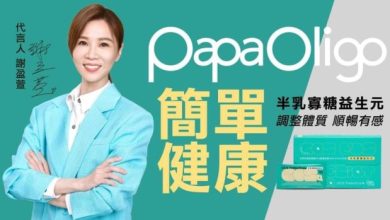 影后謝盈萱的簡單健康秘訣！ 首度代言「PapaOligo半乳寡糖益生元」