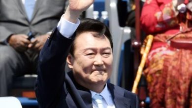 韓國新任總統就職  強調民主和自由的真諦