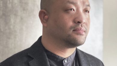 張益昇用水墨畫出無數異鄉人的心聲