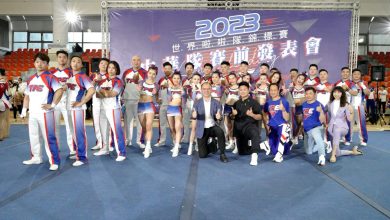 2023世界錦標賽前壯聲勢，為中華競技啦啦隊加油！
