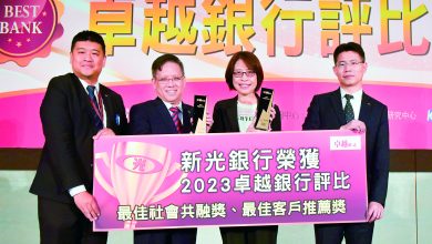 新光銀行以專業和溫度  榮獲雙獎肯定