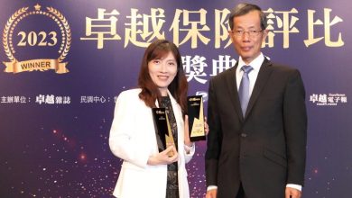 台新人壽勇奪《2023卓越保險評比》兩項大獎