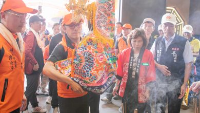旱溪媽祖正式起駕，頭庄無極武恩聖宮接駕遶境熱鬧非凡！