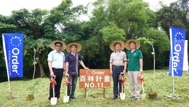 歐德集團「百林計畫」 第十一座樹林在宜蘭 國際生物多樣性日，歐德攜手佛光大學種下108棵原生樹種