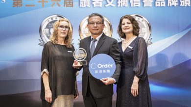 歐德傢俱蟬連16年 獲《信譽品牌》肯定 歐德傢俱唯一連續16年 獲信譽品牌 系統家具類金獎