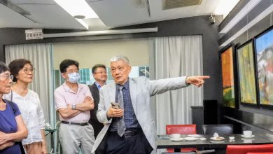 陳持平畫出生命之美  典藏展覽彩虹詩歌