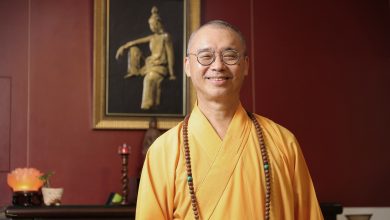 法藏和尚談宗教如何融入現代法律 運用善惡觀念與因果報應共治詐騙