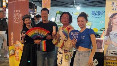 好菌好俊康普茶品牌閃耀彩虹同志遊行市集，倡導健康與多元共存