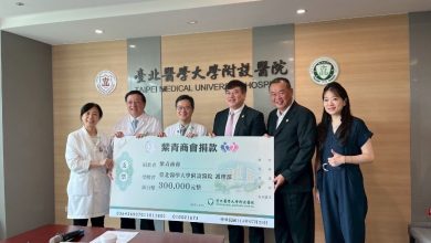 「紫青國際商會」公益元年再度出發，捐贈30萬元慰勞北醫附醫基層護理人員