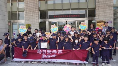 烏日聖母宮聖母會「小小警察體驗營」圓滿成功