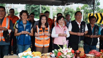 武恩德營造施工團隊完成「國道1號后里至大雅路段拓寬」工程第一階段里程碑