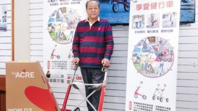 讓愛走動的漫行　銀髮行動珍品 享愛健行車byACRE北歐設計美學