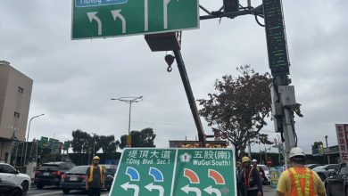 堤頂大道彩色導引線優化2.0上線回歸直觀設計初衷　提升用路安全