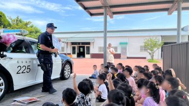 交通安全向下扎根　後龍警交通宣導走進幼兒園