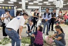 張峻前往花蓮果菜市場拜票　提出產銷透明、冷鏈升級與穩定供應三大方向