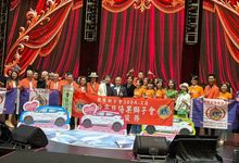 胡瓜「鑽石舞台之夜」傳遞中秋溫情 目倍果林宏展攜手獅友響應公益 為華山基金會募集3輛到宅服務車