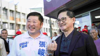童子賢力扛競選主委 張峻力拼改變花蓮 童子賢力扛競選主委 張峻力拼改變花蓮
